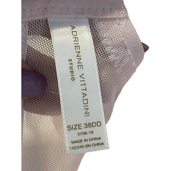 Adrienne Vittadini Pink Floral Bra Size 38DD NWOT - Picture 8 of 11